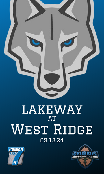 Lakeway at West Ridge High School Blu-Ray 2024 Football