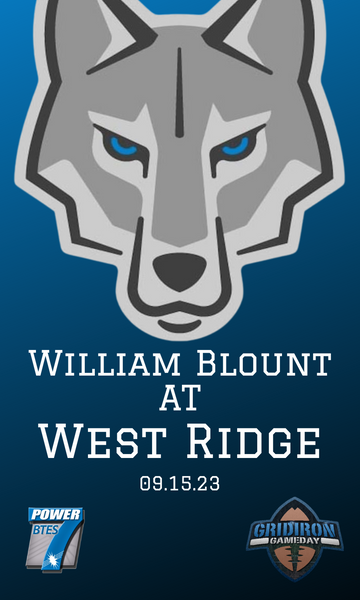 William Blount at West Ridge Blu-Ray 2023