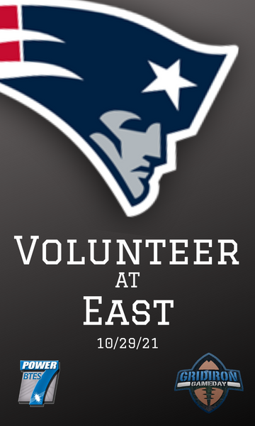 Volunteer at East 2021