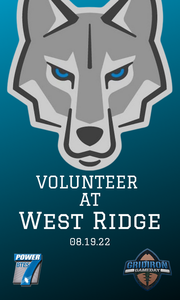 Volunteer at West Ridge 2022 Blu-ray